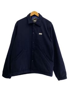 FTC◆WOOL SNAP JACKET/ジャケット/M/ウール/NVY/無地/FTC022AWJ14