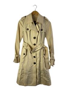 BURBERRY BLUE LABEL* trench coat /40/ cotton /CRM/ plain /FNF56-681-02