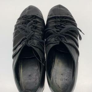 yohji yamamoto POUR HOMME◆SCRATCHED SOFT LEATHER SHOES/シューズ/BLK/FZ-E05-763の画像3