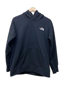 THE NORTH FACE◆BACK SQUARE LOGO HOODIE_バックスクエアロゴフーディ/M/コットン/BLK/プリント