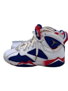 NIKE◆AIR JORDAN 7 RETRO GS/エアジョーダンレトロ/ホワイト/304774-123/25cm/WHT