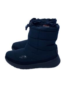 THE NORTH FACE◆ブーティ/24cm/BLK/2031728N3XW NUPTSE BOOTIE WP LOGO SHORT