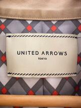 UNITED ARROWS◆トレンチコート/36/コットン/ベージュ/1525-216-3450_画像3