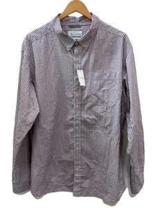 Columbia◆Rapid Rivers II Long Sleeve Shirt/XL/コットン/GRY/チェック/AM7968