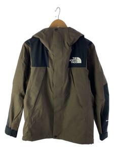 THE NORTH FACE◆MOUNTAIN JACKET_マウンテンジャケット/S/ナイロン/BRW