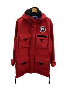 CANADA GOOSE◆マウンテンパーカ/S/ナイロン/RED/無地/WB-J402