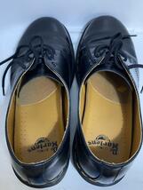 Dr.Martens◆シューズ/UK7/ブラック/レザー_画像3