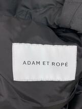 ADAM ET ROPE◆ダウンベスト/L/ポリエステル/BLK/無地/GML-19160-B_画像3