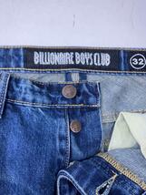 BILLIONAIRE BOYS CLUB◆BB HALF MOON JEAN/ストレートパンツ/32/デニム/インディゴ/811-9109_画像4