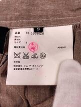 tricot COMME des GARCONS◆スカート/S/コットン/BRW/無地_画像5