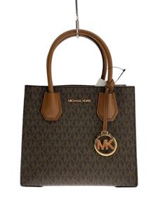 MICHAEL KORS◆ハンドバッグ/PVC/ブラウン/モノグラム/35S1GM9M2B