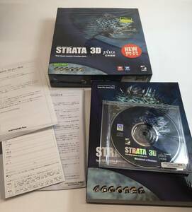 STRATA 3D plus Japanese edition ver3.5 MAC WIN Windows Mac -stroke latas Lee deep las