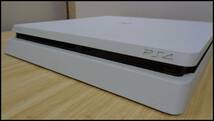 vh0180 送料無料 SONY ソニー PlayStation4 PS4 CUH-2100A ホワイト プレイステーション4 通電確認済み 封印シールあり_画像2