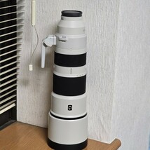 ソニー SONY FE200-600mm F5.6-6.3 G OSS SEL200600G　保護フィルターのおまけ付き 超望遠レンズ　600mm FE　フルサイズ　白レンズ_画像3