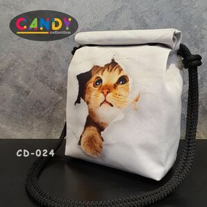猫 バッグ 防水 斜め掛けバッグ 数量限定　海外輸入　紙袋