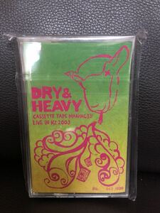 500ps.@ limitation CD attaching CASSETTE TAPE DRY HEAVY MANIACS LIVE IN NZ 2003 REGGAE DUB*MIXTAPE