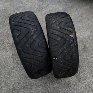 DUNLOP　　D98J 185/55R 14 79V ビート破れ　クラックあり　ジャンク