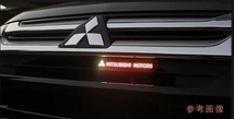 MITSUBISHI 光る LED フロント グリル エンブレム 三菱 アウトランダーランサー エクリプスクロス eKワゴン ミラージュ ラリーアート RVR_画像4