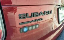 スバル WRX STI インプレッサ マットブラック SUBARU AWD エンブレム セット_画像5
