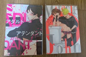 BLコミック 中川カネ子 2冊セット『アダルトアテンダント』『ミラクルジョン』