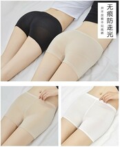 ペチコート インナー パンツ レース ショートパンツ スパッツ レギンス セクシー 美尻 ボディメイク フリーサイズ 新品 3色セット M 1508B_画像2