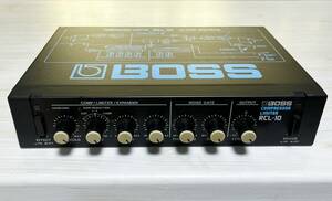 即決 BOSS RCL-10 コンプ/リミッター ノイズゲート COMPRESSOR 日本製 後期型ブラックパネル