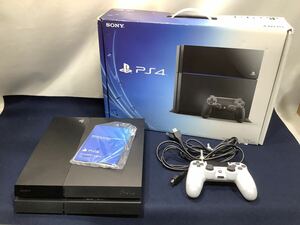 SONY ソニー PlayStation4 PlayStation プレイステーション 500GB ジェットブラック ブラック CUH-1100A 初期化済 現状品 FU032603