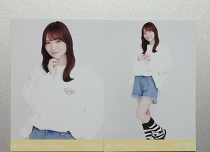 田村 真佑『ルーズソックス』(2024.January) 乃木坂46 生写真2枚セミコンプ(チュウ・ヒキ)