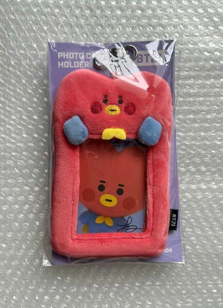 BT21 フォトカードホルダー スタディーウィズミー フォトケース カードケース TATA V テテ　BTS