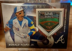 Topps series1 Home Sweet Home Stadium Medallions RONALD ACUNA JR 