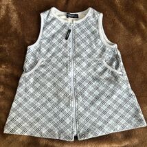 子供服キッズ☆バーバリーBURBERRY☆80サイズ☆ノースリーブ 女の子 ワンピース 水色☆送料200円_画像1