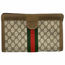 GUCCI グッチ アクセサリーコレクション GG シェリーライン クラッチバッグ クラッチポシェット ヴィンテージ_画像1