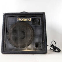 Roland ローランド KC-300 キーボードアンプ 現状 ジャンク 通電 音響 オーディオ機器 音楽機材 _画像1