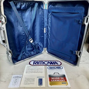 【即決/即納】！！機内持ち込みサイズ！！RIMOWA リモワ TOPAS トパーズ スーツケース アルミ 付属品多数 の画像8