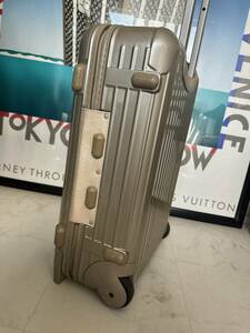 【即決/即納】！美品！機内持ち込み！ RIMOWA×UNITED ARROWS リモワ×ユナイテッドアローズ SALSA サルサ ハニーゴルド 2輪 スーツケース