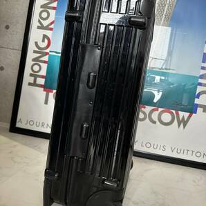 【即決/即納】！良好！ RIMOWA リモワ SALSA DELUX サルサデラックス 2輪 スーツケース ブラック 仕切り付き 黒色 850.63 本物 正規品 63L の画像4