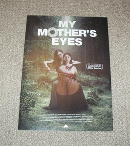 稀少珍品チラシ「MY MOTHER'S EYES」映画祭配布版：小野あかね/設楽もね