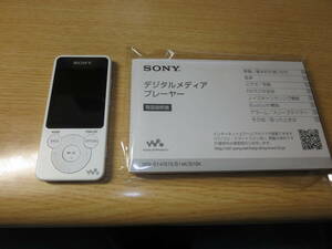 1円～最落無　ソニーウォークマン　NW-S14　ホワイト　8GB 　
