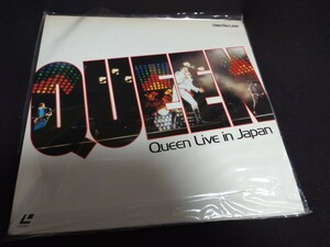 ◯視聴確認済　LD　QUEEN LIVE IN JAPAN 帯なし　未DVD化▲