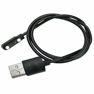 【vaps_3】スマートウォッチ USB充電ケーブル 2ピン 4.0mm 時計充電ケーブル 磁気 充電用ケーブル 送込