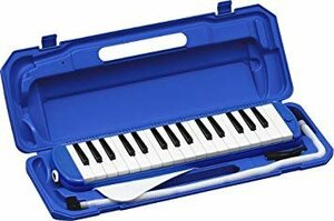 【vaps_2】KCメロディーピアノ P3001-32K/BL(ブルー)ケース付 送込