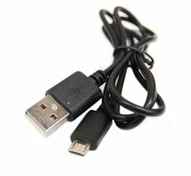 【vaps_7】microUSBケーブル 充電ケーブル データ転送 MicroB(オス)-USB A(オス) 《ブラック》 《1m》 マイクロUSB micro USB 送込_画像1