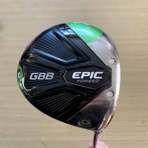 Callaway GBB EPIC FORGED 10.5° shimada K's FW S 短尺 軽量スチール ドライバー 島田ゴルフ エピック フォージド 2