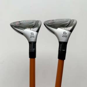 【2本セット】TaylorMade M4 RESCUE #5 25° & #6 28° TourAD DI-85 S カスタムシャフト レスキュー の画像6