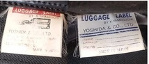 ラゲッジレーベル LUGGAGE LABEL ★リュックバック/赤バッテン ダブルポケット_画像8