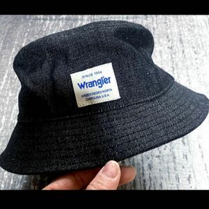 Wrangler ラングラー　デニムバケットハット　５８㎝