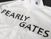 ★新品正規品 PEARLYGATES/パーリーゲイツPGロゴ タフレックス ダブルジップ スーパーストレッチブルゾン size6(LL) 春にピッタリ！！_画像3