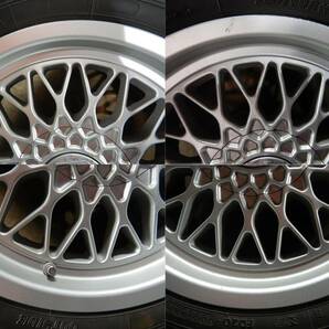 (H3005) BBS RG026 16×7.5J+24 ホイール 205/60R16 タイヤ4本の画像3