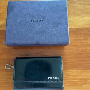 PRADA プラダ キーケース ブラック