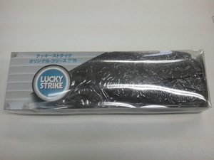 ☆r☆【ノベルティ雑貨・手袋】ラッキーストライク オリジナルフリース 手袋（青） LUCKY STRIKE コレクション グッズ☆☆